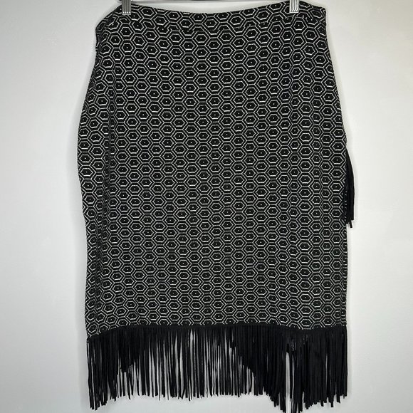 Asymmetrical Fringe Skirt | ASOS - Picture 5 of 8